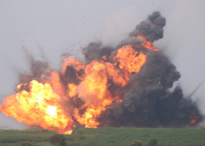 TNI AU 'Bombardir' Bumi Tulang Bawang