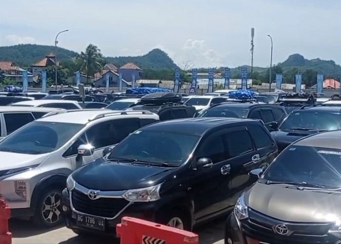 Ratusan Kendaraan Antri di Dermaga Executif
