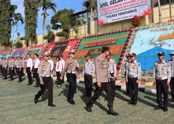 5 Prioritas Operasi Keselamatan Krakatau 2024 Polres Tanggamus Lampung, Knalpot Brong Jadi Incaran 