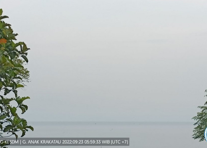 Kondisi Gunung Anak Krakatau : 3 Kali Alami Gempa pada Jumat 23 September 2022