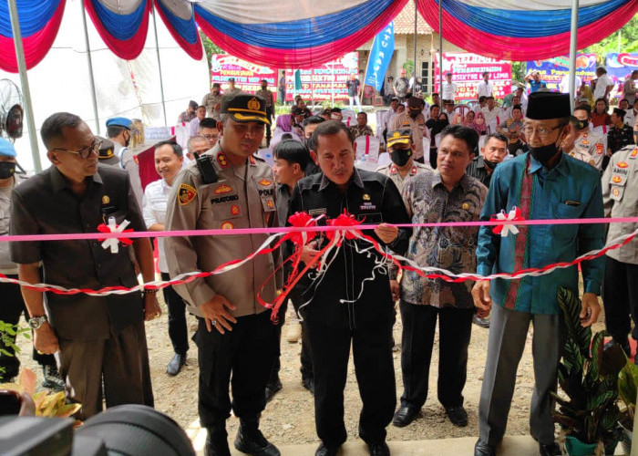 Polsubsektor Way Lima Dikukuhkan, Ini Pesan Kapolres Pesawaran 