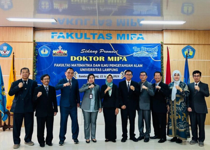 FMIPA Unila Tambah Dua Doktor Baru