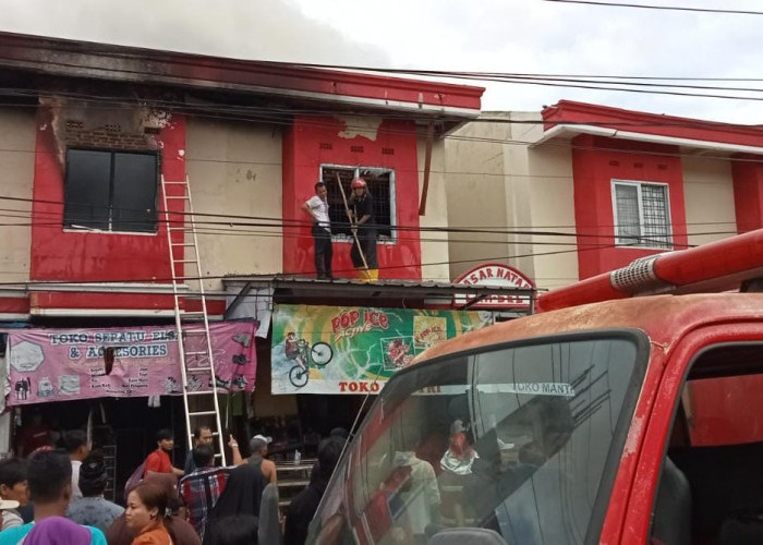 Pasar Natar Terbakar, Sementara Asal Api Dari Sini