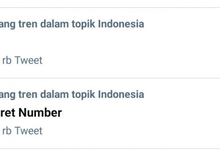 Secret Number Trending di Twitter, Ada Apa?