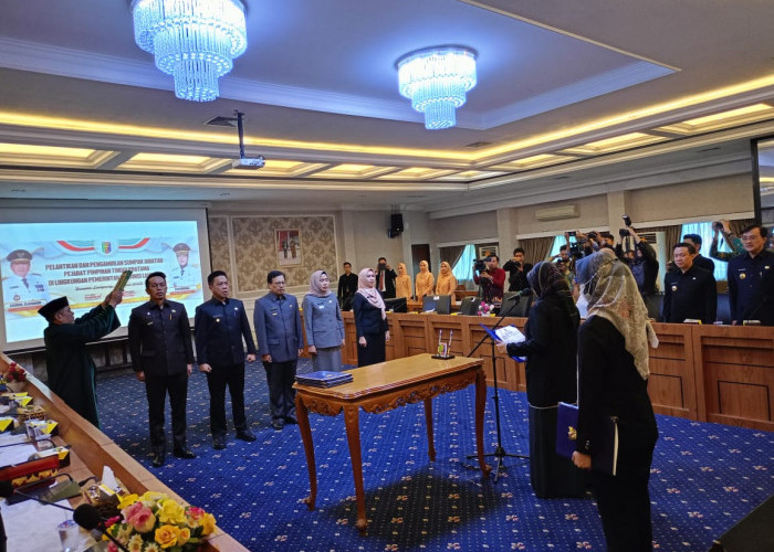 Selamat! Ini 6 Pemenang Hasil Seleksi Terbuka JPTP di Lingkungan Pemprov Lampung yang Resmi Dilantik