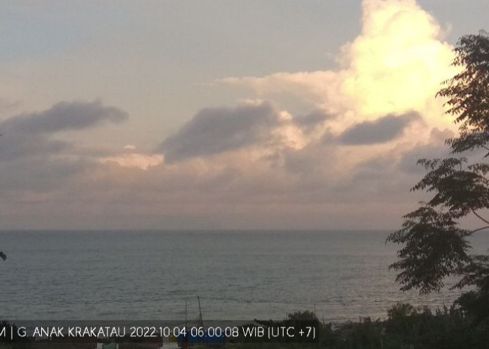 Kondisi Gunung Anak Krakatau : Alami Gempa Tremor Menerus pada Selasa 4 Oktober 2022
