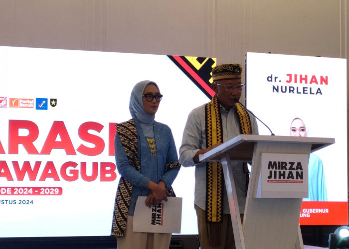 Besok Mirza-Jihan Dilantik, Partai Pengusung Optimis Tuntaskan Masalah Provinsi Lampung