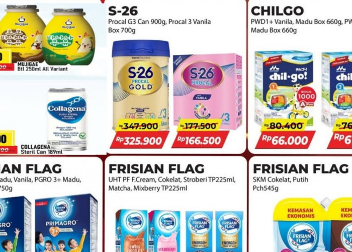 Belanja Murah Susu Favorit di Alfamart, Penuhi Nutrisi Dengan Produk Berkualitas Dengan Harga Hemat