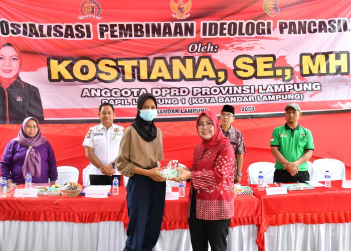 Sekretaris Komisi IV DPRD Lampung Kuatkan Nilai-nilai Pancasila 