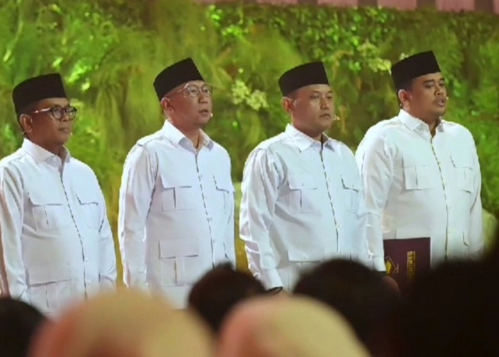 Lampung Bangga, Rahmat Mirzani Djausal Pimpin Pembacaan Pancasila Dalam HUT ke-17 Gerindra