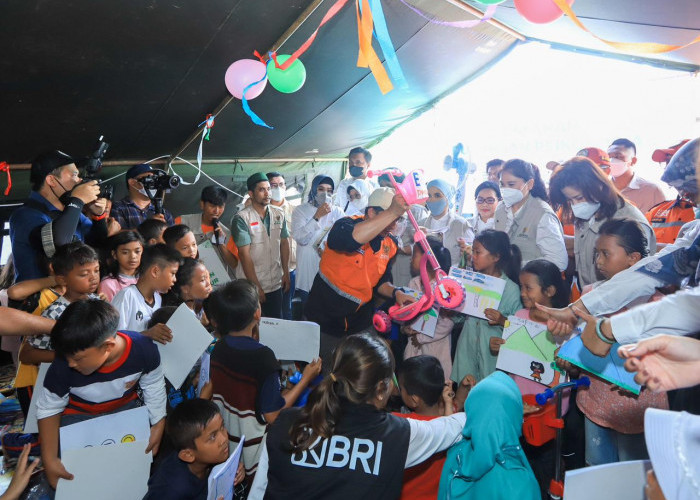 Kolaborasi Srikandi BRI dan BUMN, Bahu Membahu Percepat Pemulihan Korban Gempa Cianjur
