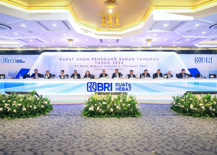 RUPST 2024: BRI Bagikan Dividen Rp48,10 Triliun