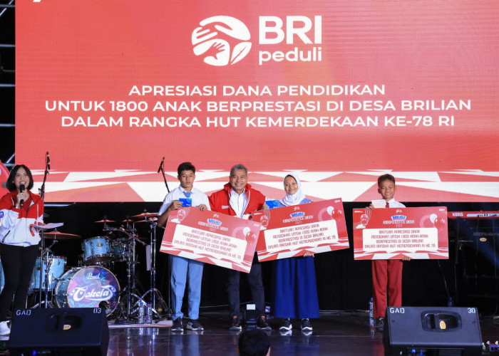 BRILiaN Independence Week 2023, BRI Hadirkan Bazaar UMKM Hingga Bagikan Beasiswa untuk Ribuan Anak