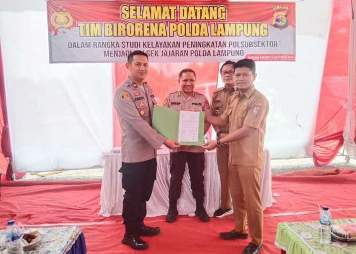 Polda Lampung Studi Kelayakan, Tulang Bawang Berpotensi Miliki Polsek Baru