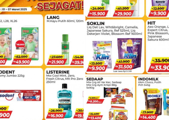 Promo Alfamart Paling Murah Sejahat, Cek Katalog Lengkapnya