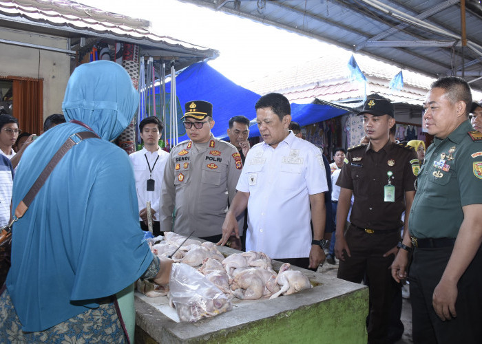 Pemkab Tubaba Kembali Monitoring Pasar Guna Menjaga Stabilitas Harga
