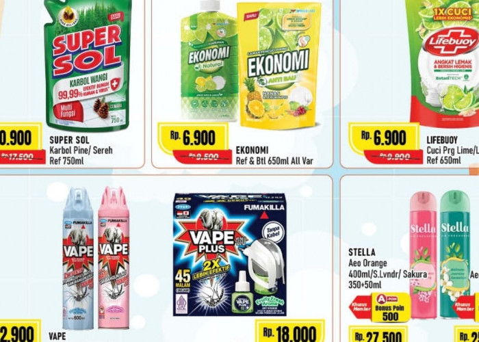 Promo Pembersih Lantai Hingga Pengharum Ruangan di Alfamart, Cek Katalognya