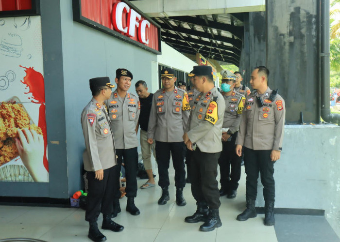 Ini Pesan Wakapolda Lampung saat Kunjungi Pos yan Rest Area 215 B