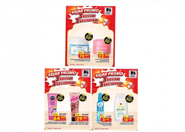 Berkah dan Berlimpah Bersama Superindo, Promo Skincare Dan Body Care Hingga Diskon 50 Persen 