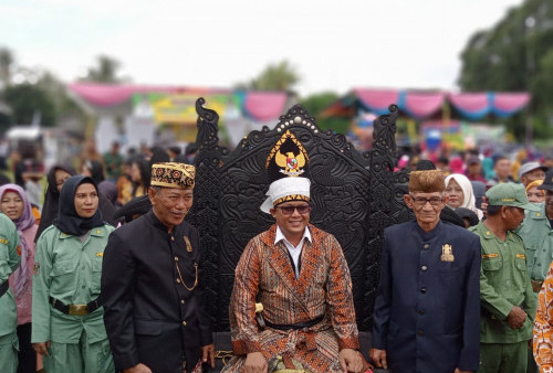 Kegiatan Bunga Kampung Resmi Dibuka Wabup Lamteng di Kecamatan Bandar Surabaya
