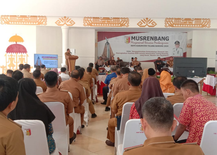 Buka Musrenbang, Qudrotul Ikhwan Ungkap 7 Prioritas Pembangunan Tulang Bawang Tahun 2024