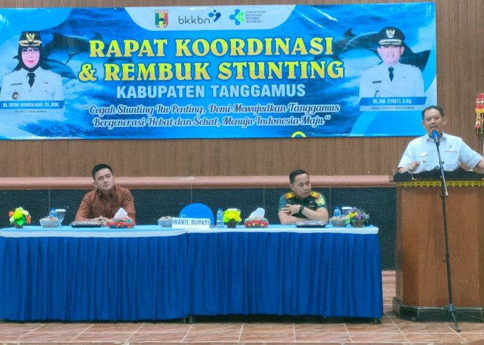 Rakor dan Rembuk untuk Maksimalkan Penanganan Stunting di Tanggamus 