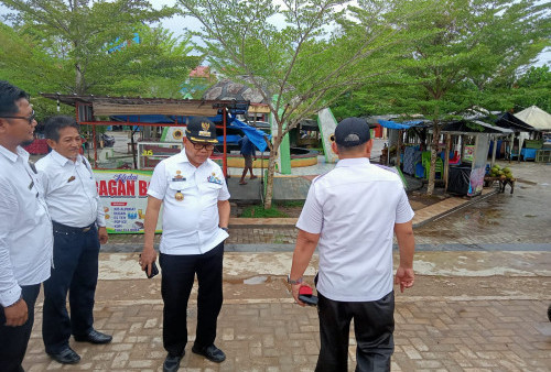 Pj Bupati Mesuji Akan Tata Ulang Alun alun Simpang Pematang