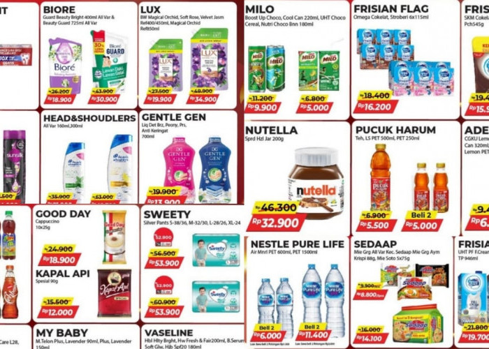 Promo Alfamart Dijamin Paling Murah Sejagat, Dapatkan Produk Favorit Dengan Harga Hemat!
