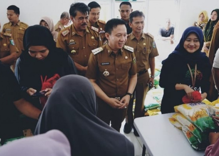 Pemkab Pringsewu Sediakan Berton-ton Beras untuk Masyarakat