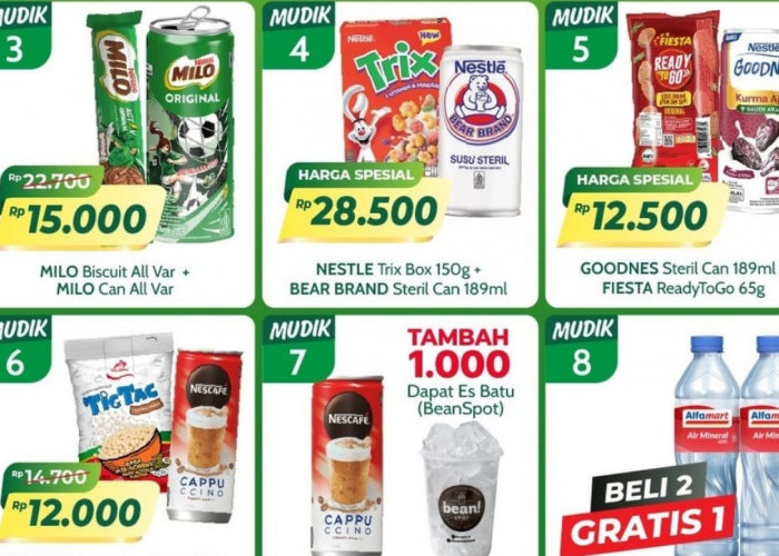 Hari Terakhir Promo Pasangan Mudik Hemat Dari Alfamart, Cek Katalognya