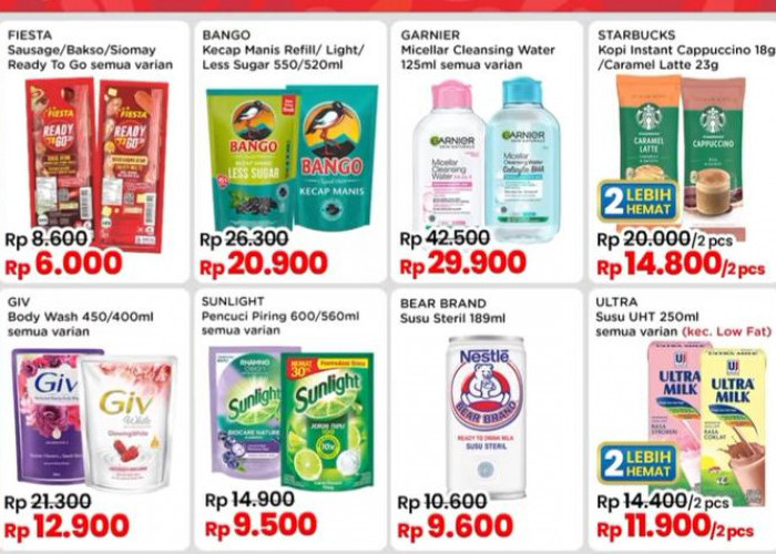 Promo Indomaret Senin 7 Oktober 2024, Ada Diskon Sabun Cair Rp 12 Ribu Sampai Kecap Manis Murah, Ini Daftarnya