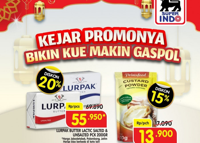 Kejar Belanja Murah lewat Promo Superindo, Bikin Kue Lebaran Makin Asyik 