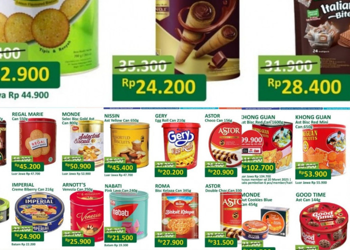 Diperpanjang! Promo Belanja Murah Produk Kue Lebaran di Alfamart, Harga Dijamin Lebih Hemat 