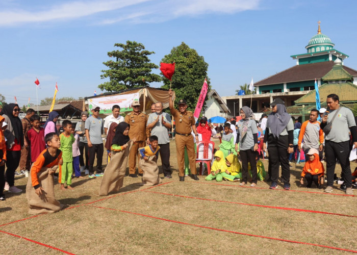Kenalkan Permainan Tradisional, KORMI Gelar STO Tingkat SD Se-Pesawaran