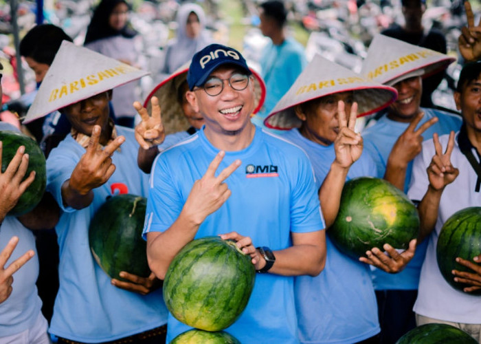 Apel Barisan Caping Petani, Mirza Tegaskan Tekad Mendukung Lampung Menjadi Lumbung Pangan Nasional