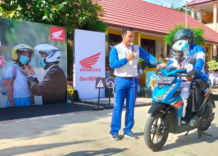 TDM Ajarkan Safety Riding Pada Siswa SD