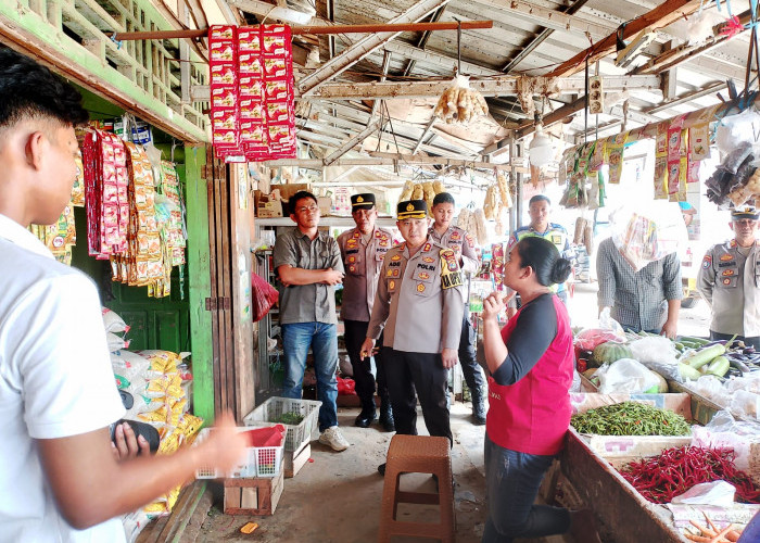 Polisi Cek Ketersediaan Bahan Pokok di Mesuji, Ini yang Didapati