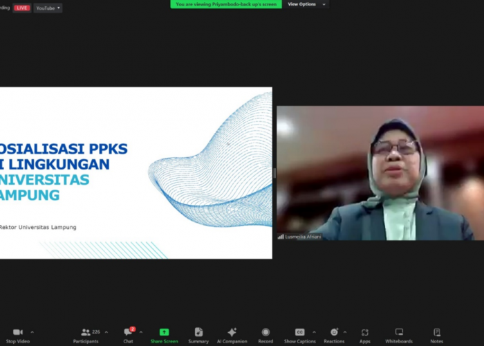 Rektor Unila Bahas Kekerasan Seksual di Perguruan Tinggi
