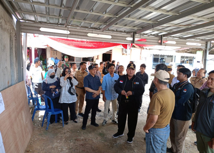 Gubernur Arinal Tinjau Kesiapan TPS di Bandar Lampung