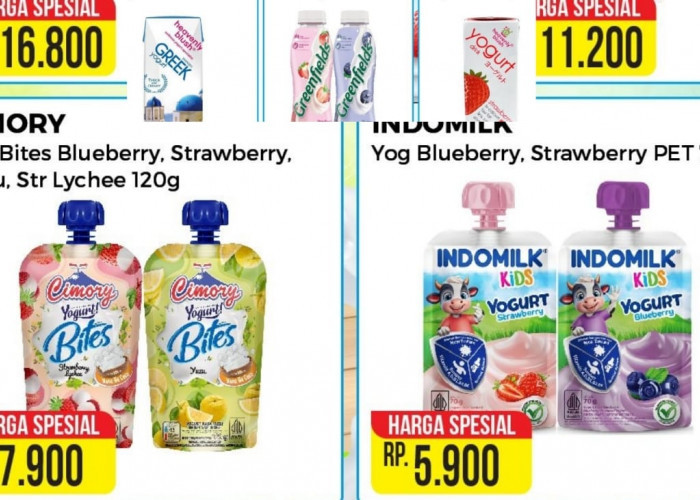 Promo Yogurt Murah di Alfamart, Dapatkan Harga Spesial Mulai Rp5.900, Cek Katalognya