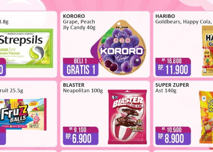 Promo Permen di Alfamart, Bantu Nafas Tetap Segar Dengan Produk Berkualitas
