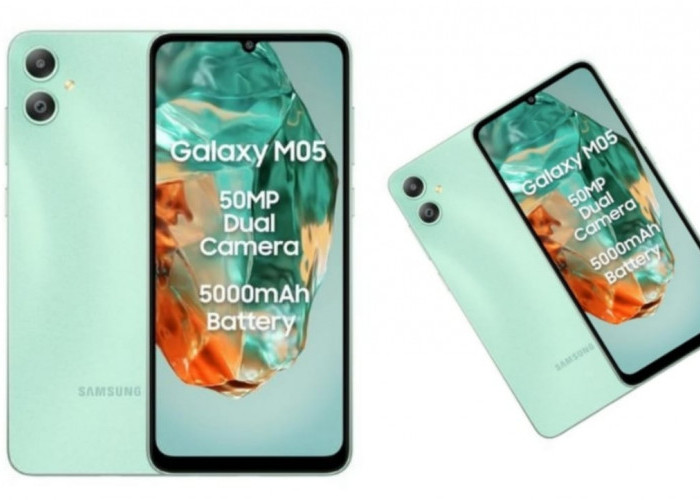 Rekomendasi HP Asal Korea Dengan Harga 1 Jutaan Dalam Seri Samsung Galaxy M05