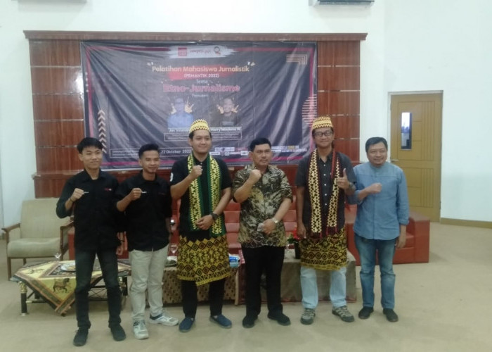 UKPM Teknokra Unila Gelar Pelatihan Mahasiswa Jurnalistik 2022