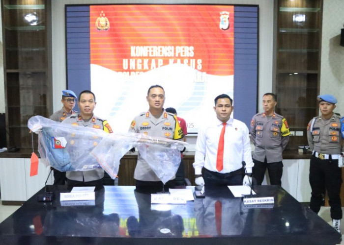 Pelaku Pembunuhan Diringkus Anggota Polres Lampura