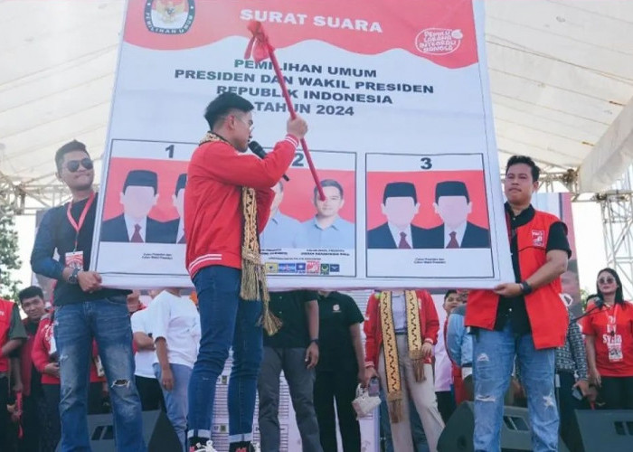 Kampanye Akbar di Lampung, Kaesang Ajak Masyarakat Coblos Sampai Uwel-uwel Mata Gibran di Surat Suara