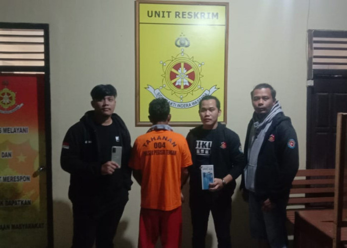 Curi Ponsel, Seorang Nelayan di Pesisir Barat Diringkus Polisi