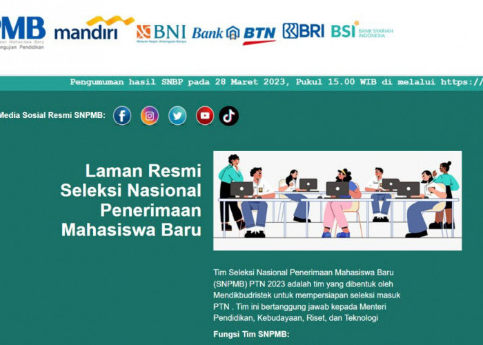 Belum Sempat Melihat Pengumuman, Ini Link Resmi SNBP 2023, Kamu Perlu Catat 