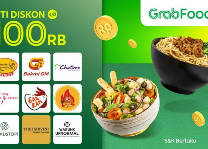 Kode Promo Grab Lampung Irit, 8 Juni 2023, Jajan Sepuasnya Pakai Voucher Diskon GrabFood