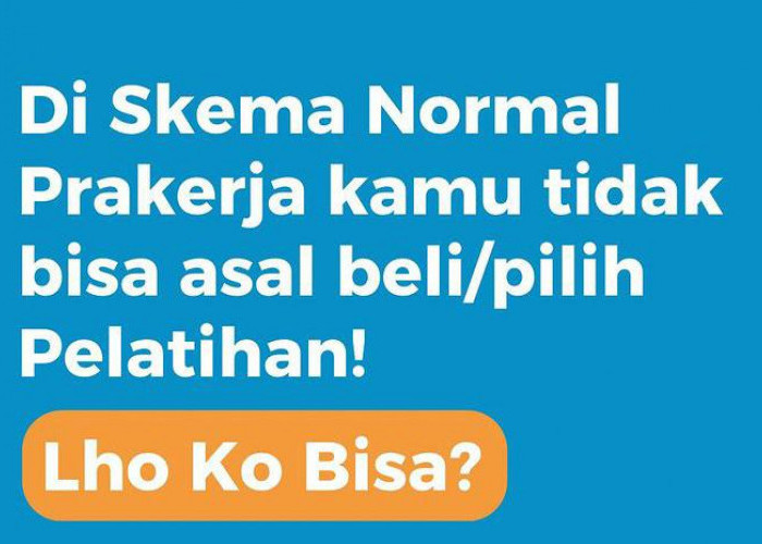 Terapkan Skema Normal, Kartu Prakerja Gelombang 63 Tidak Bisa Beli Pelatihan Sembarangan 