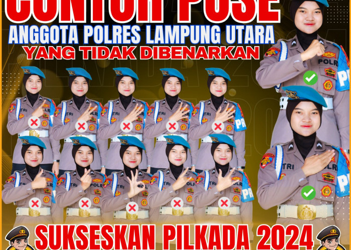 Polisi Dilarang Berpose Menggunakan Jari Selama Pilkada 2024
